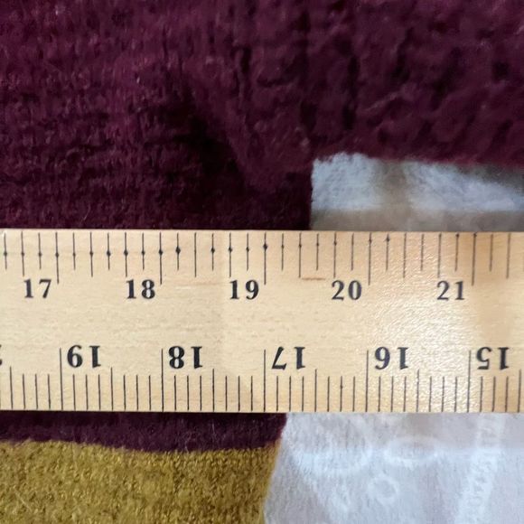 💗👚BEAUTIFUL DESIGNER TOP SHIRT BLOUSE👚💗M FOREVER 21 MAROON YELLOW GREEN 490 - Picture 4 of 11